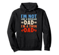 Not Like Regular Dad Twins Father Hoodie - Aesthetic Graphic for Adults - T-Shirt, Sweatshirt, Hoodie