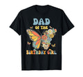 Dad Birthday Family Butterfly 1St Bday T-Shirt - Trendy Graphic Men Women - T-Shirt, Sweatshirt, Hoodie