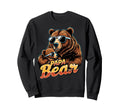 Papa Bear Husband Father Family Sweatshirt - Custom Art Print Men Women - T-Shirt, Sweatshirt, Hoodie