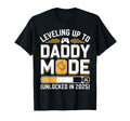 Leveling Up To Daddy Mode 2025 Gamer Dad T-Shirt - Graphic Print Men Women - T-Shirt, Sweatshirt, Hoodie