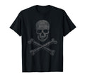 Pirate Flag Skull Birthday Dad Gift T-Shirt - Custom Art Print for Adults - T-Shirt, Sweatshirt, Hoodie