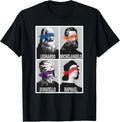 Renaissance Ninja Artists Poster Style Pop Art - Adult & Kids T-Shirts, Sweatshirts & Hoodies apparel design preview 1