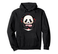 Love Panda Valentines Day Bear Hunt Mama Hoodie - Trendy Graphic Men Women - T-Shirt, Sweatshirt, Hoodie
