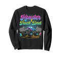Happy Fathers Day Monster Truck Dad Sweatshirt - Trendy Graphic Men Women - T-Shirt, Sweatshirt, Hoodie