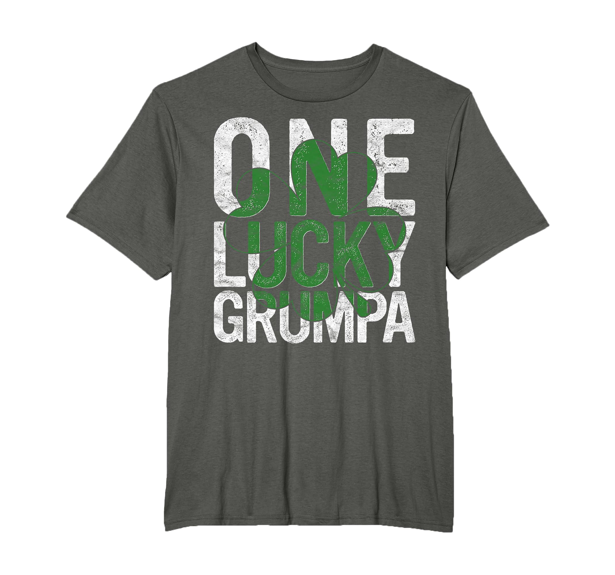 One Lucky Grumpa Gift Irish Grandfather T-Shirt - Aesthetic Graphic Unisex - T-Shirt, Sweatshirt, Hoodie