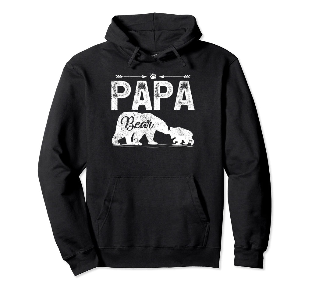 Funny Bear Animal Lover Papa Bear Hoodie - Unique Graphic for Adults - T-Shirt, Sweatshirt, Hoodie