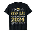Super Proud Step Dad 2024 Graduate T-Shirt - Streetwear Style for Adults - T-Shirt, Sweatshirt, Hoodie