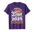 Proud Dad 2025 Senior Basketball Grad 2025 T-Shirt - Graphic Print Unisex - T-Shirt, Sweatshirt, Hoodie
