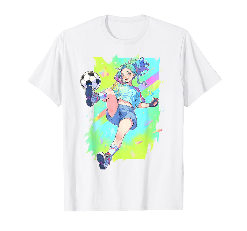 Soccer Funny Pastel Japan Anime T-Shirt - Trendy Graphic Men Women - T-Shirt, Sweatshirt, Hoodie
