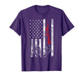 American Flag Rifle Antler Deer Hunting T-Shirt - Unique Graphic Unisex - T-Shirt, Sweatshirt, Hoodie