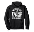 Funny Twin Dad Fathers Day Twin Daddy Hoodie - Aesthetic Graphic for Adults - T-Shirt, Sweatshirt, Hoodie