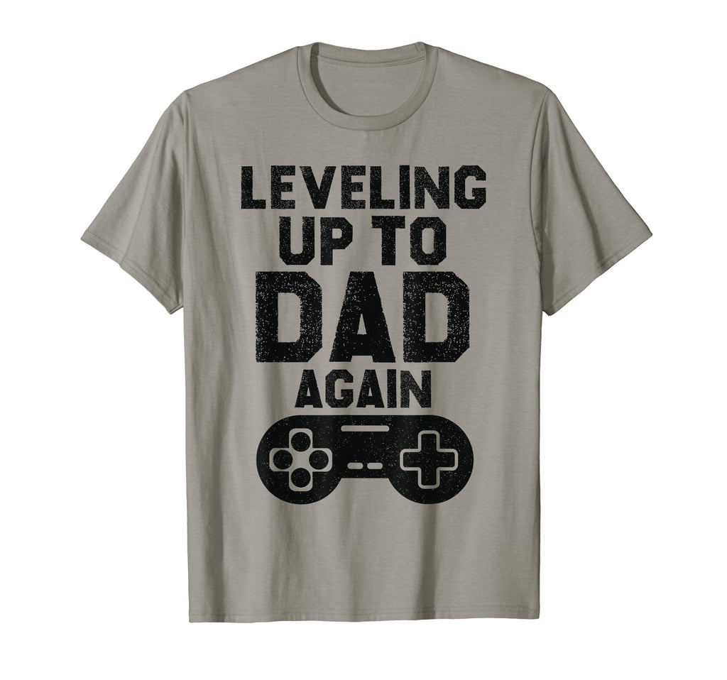 Leveling Up To Dad Again Video Gamer T-Shirt - Unique Graphic for Adults - T-Shirt, Sweatshirt, Hoodie