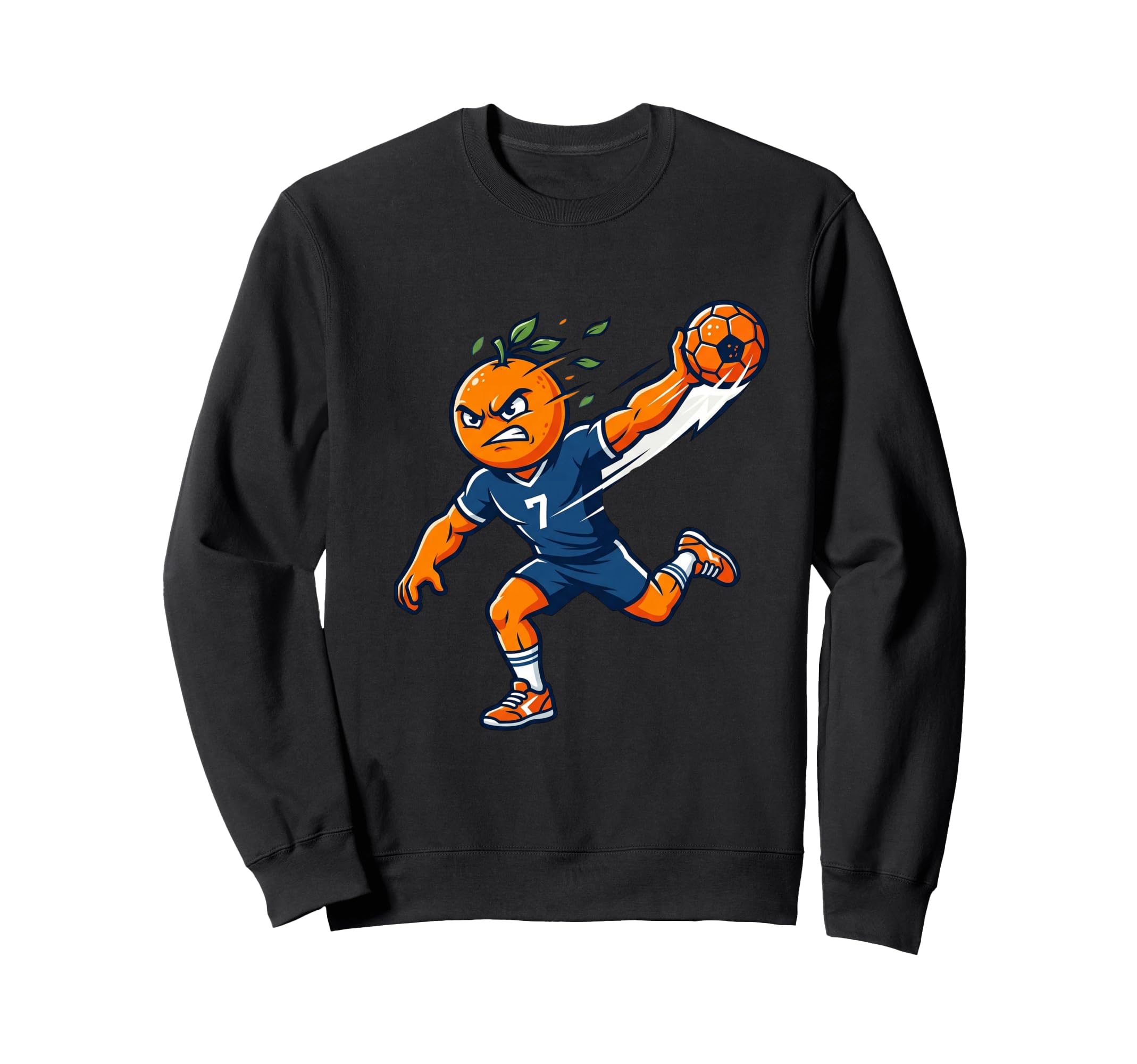 Watermelon Soccer Player Number 7 Sweatshirt - Fun Novelty Design Unisex - T-Shirt, Sweatshirt, Hoodie