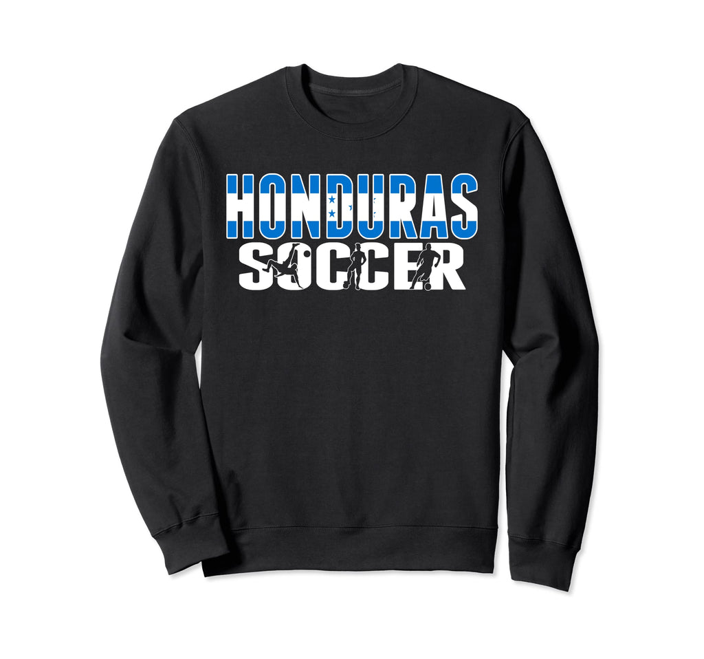 Honduras Soccer Fans Jersey Sweatshirt - Novelty Apparel for Adults - T-Shirt, Sweatshirt, Hoodie