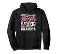 My Favorite Soccer Player Calls Me Hoodie - Fun Novelty Design Unisex - T-Shirt, Sweatshirt, Hoodie