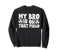 Soccer Brother Soccer Player Groovy Sweatshirt - Graphic Print Unisex - T-Shirt, Sweatshirt, Hoodie