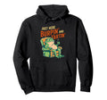 Dads Frog Just Here Burping Farting Funny Hoodie - Graphic Print Unisex - T-Shirt, Sweatshirt, Hoodie