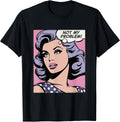 Not My Problem, pop Art Girl - Adult & Kids T-Shirts, Sweatshirts & Hoodies apparel design preview 1