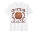 Basketball Mom Matching Courtside T-Shirt - Aesthetic Graphic Men Women - T-Shirt, Sweatshirt, Hoodie