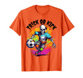 Soccer Halloween Trick Or Kick T-Shirt - Streetwear Style for Adults - T-Shirt, Sweatshirt, Hoodie