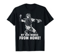My Son Works From Home Baseball Mom T-Shirt - Fun Novelty Design Men Women - T-Shirt, Sweatshirt, Hoodie