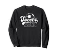 Soccer Aunt Soccer Player Aunt Sweatshirt - Minimalist Print Men Women - T-Shirt, Sweatshirt, Hoodie