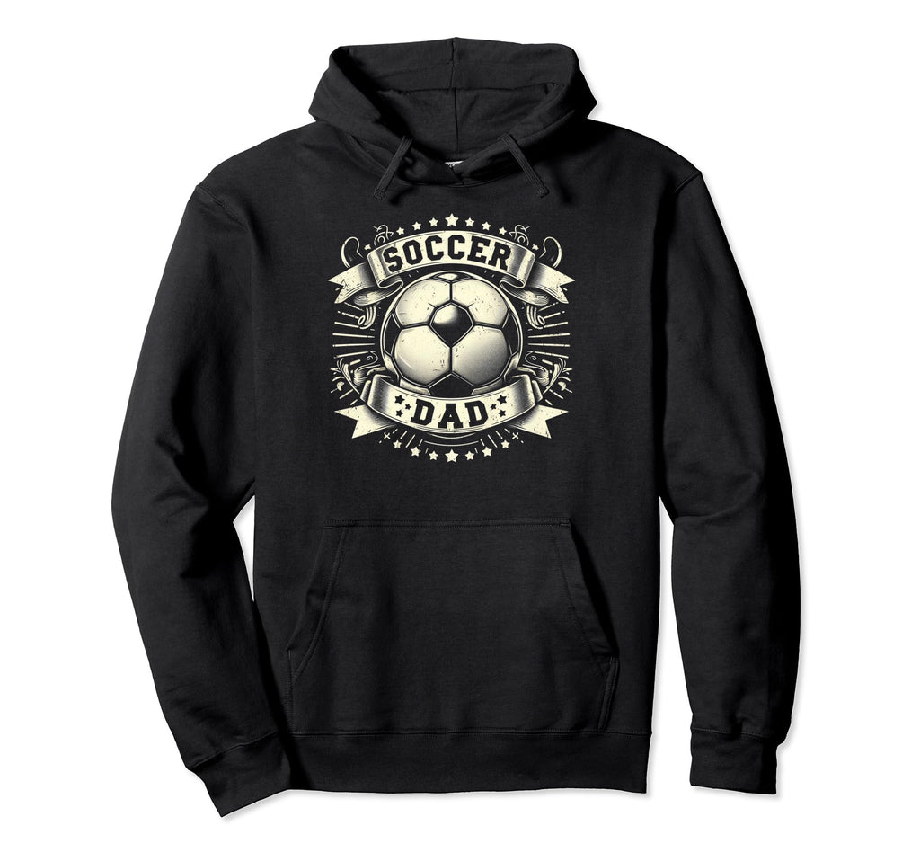 Soccer Dad Family Matching Dad Fathers Day Hoodie - Minimalist Print Unisex - T-Shirt, Sweatshirt, Hoodie