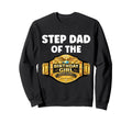 Step Dad Birthday Matching Wrestling Sweatshirt - Graphic Print Men Women - T-Shirt, Sweatshirt, Hoodie