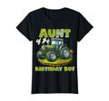 Aunt Birthday Tractor Family Matching T-Shirt - Minimalist Print Unisex - T-Shirt, Sweatshirt, Hoodie