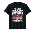 Mens Im Dad Grandpa And Us Army Veteran T-Shirt - Graphic Print Men Women - T-Shirt, Sweatshirt, Hoodie