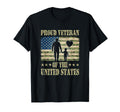 Proud Veteran United States Military T-Shirt - Casual Everyday Wear Unisex - T-Shirt, Sweatshirt, Hoodie