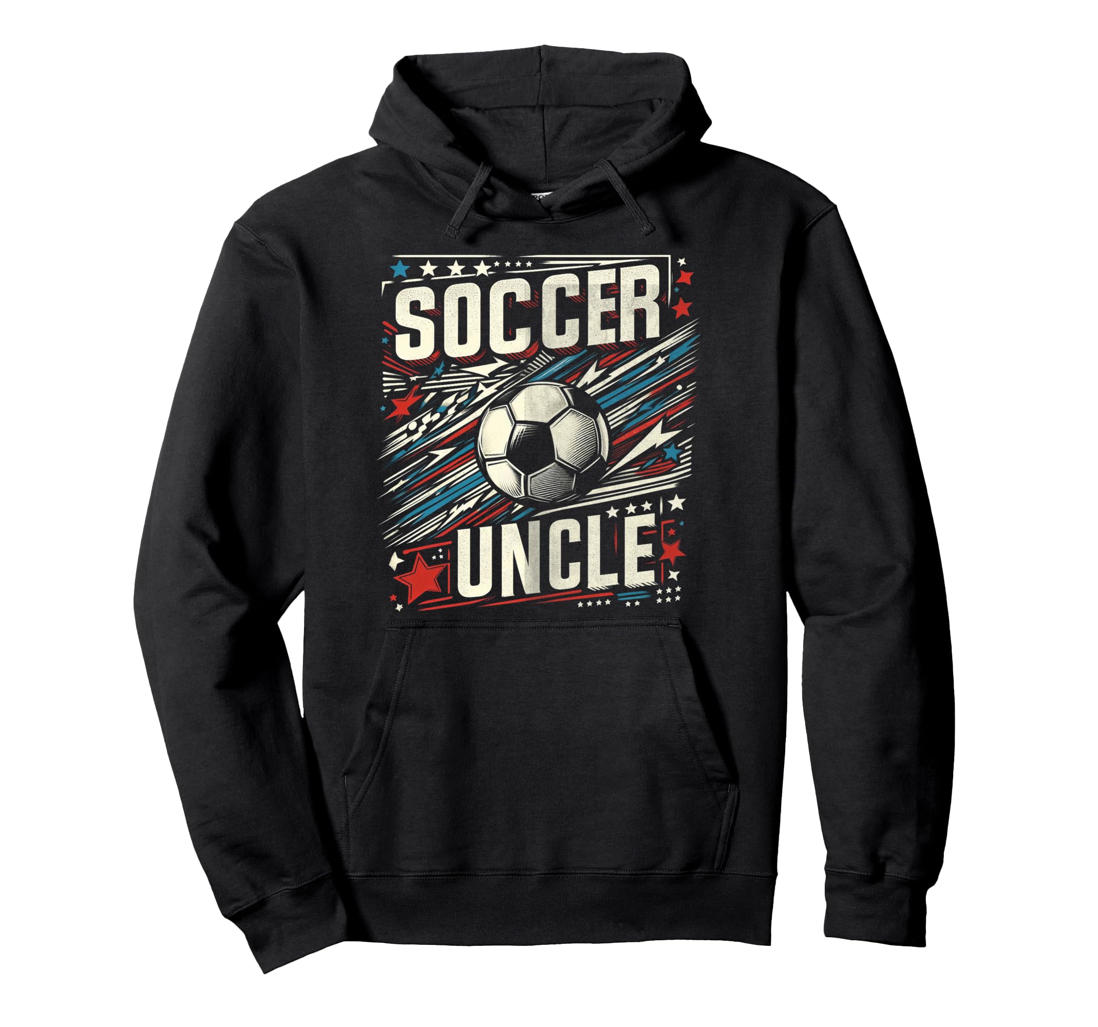 Soccer Uncle Football Lover Gifts Hoodie - Aesthetic Graphic Unisex - T-Shirt, Sweatshirt, Hoodie