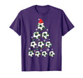 Soccer Tree Holiday Gift Sport Lover T-Shirt - Unique Graphic Unisex - T-Shirt, Sweatshirt, Hoodie