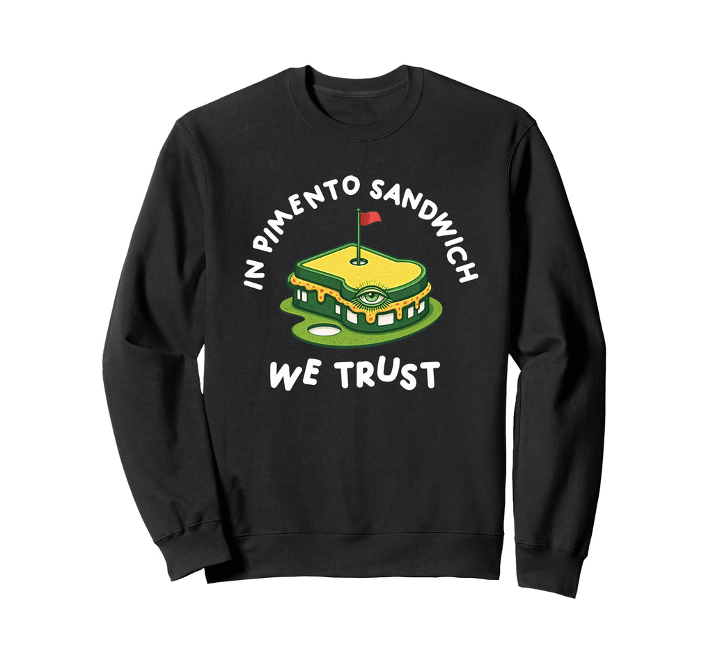 Pimento Cheese Sandwich Golf Dad Sweatshirt - Custom Art Print Unisex - T-Shirt, Sweatshirt, Hoodie