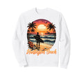 Huntington Beach Sunset Sweatshirt - Aesthetic Graphic for Adults - T-Shirt, Sweatshirt, Hoodie