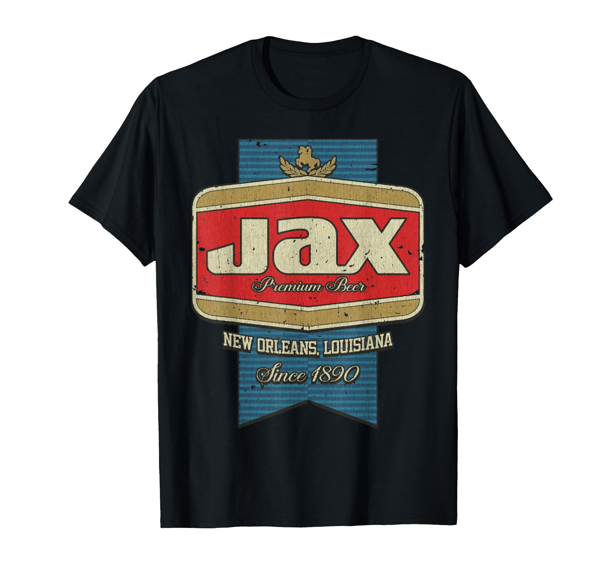 Jax Beer New Orleans 1890 T-Shirt - Minimalist Print for Adults - T-Shirt, Sweatshirt, Hoodie