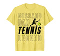 Husband Dad Tennis Legend T-Shirt - Casual Everyday Wear Unisex - T-Shirt, Sweatshirt, Hoodie