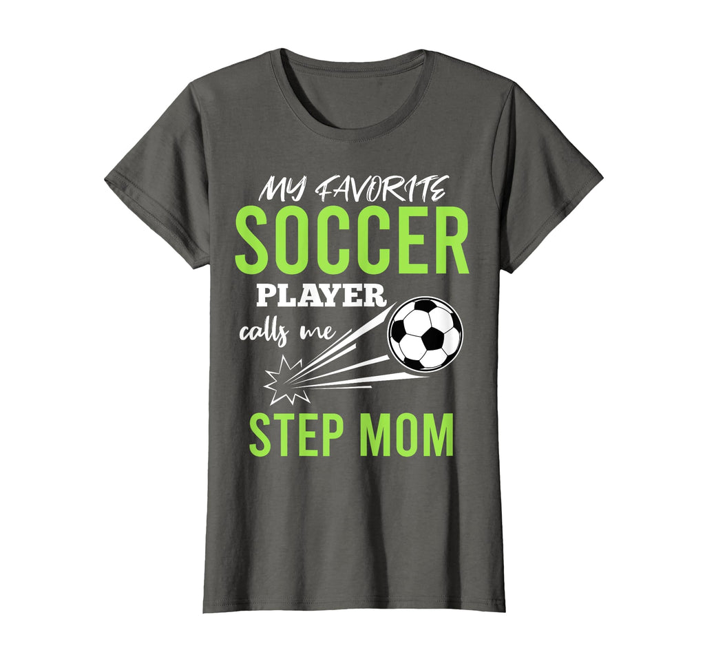Soccer Step Mom My Favorite Player Calls T-Shirt - Minimalist Print Unisex - T-Shirt, Sweatshirt, Hoodie