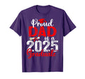 Proud Dad Class 2025 Graduate Senior T-Shirt - Casual Everyday Wear Unisex - T-Shirt, Sweatshirt, Hoodie
