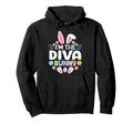 Im Diva Bunny Funny Easter Day Family Hoodie - Aesthetic Graphic Men Women - T-Shirt, Sweatshirt, Hoodie