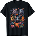 Pixel Art Pets Mice and Rats - Adult & Kids T-Shirts, Sweatshirts & Hoodies apparel design preview 1