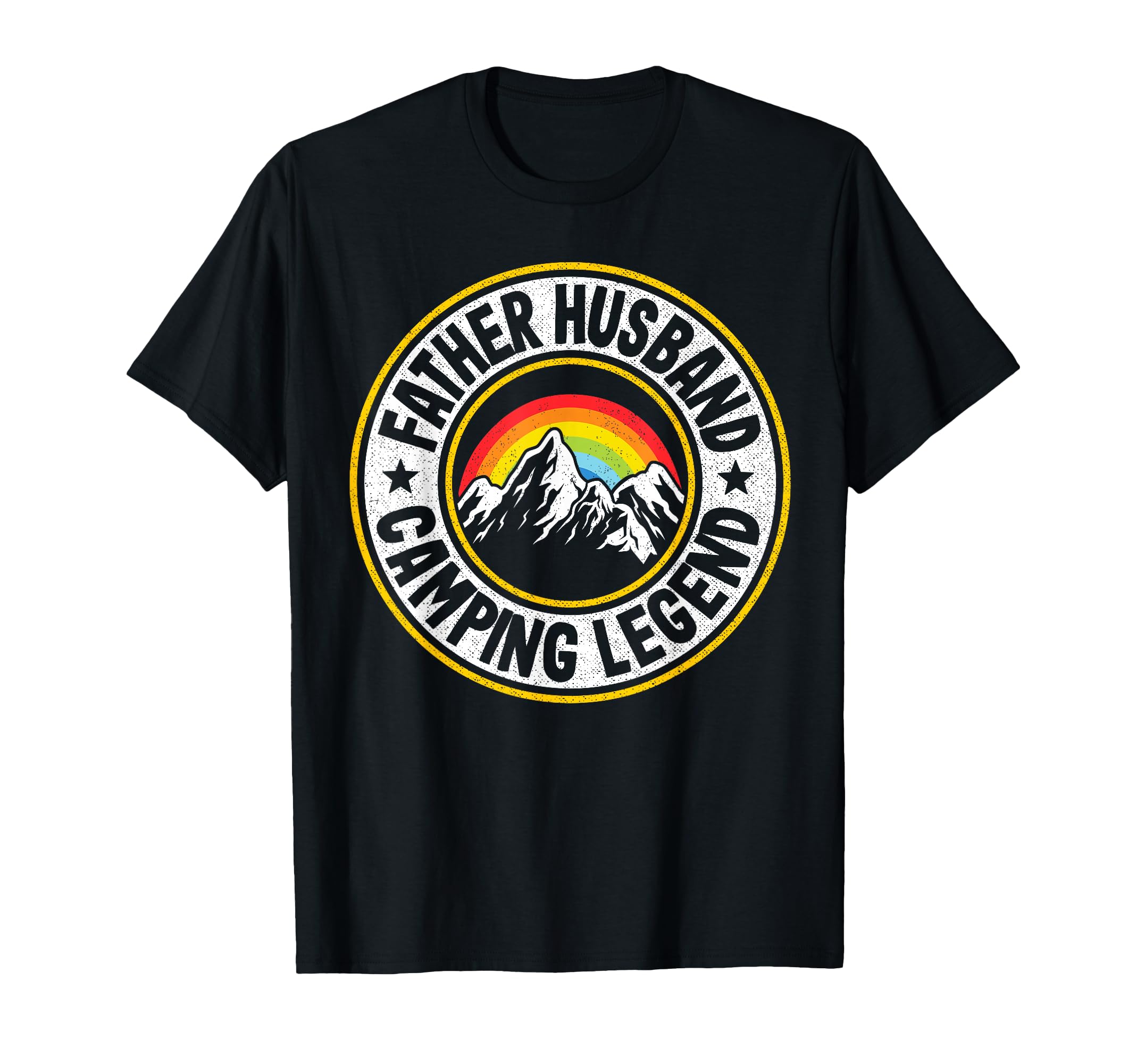 Father Husband Camping Legend Rv Camper T-Shirt - Graphic Print Men Women - T-Shirt, Sweatshirt, Hoodie