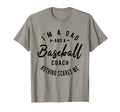 Funny Baseball Coach Funny Father Gift Im T-Shirt - Unique Graphic Unisex - T-Shirt, Sweatshirt, Hoodie