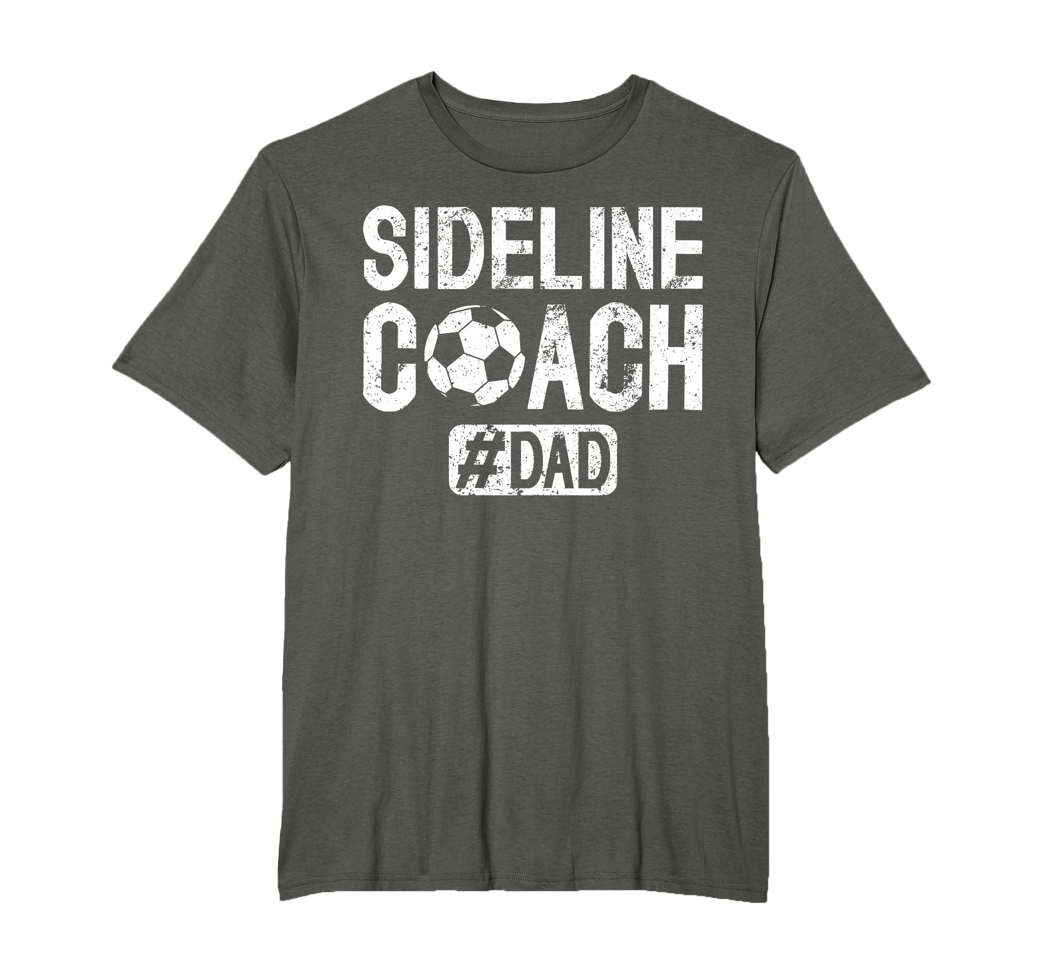 Sideline Coach Soccer Dad Soccer Player T-Shirt - Custom Art Print Unisex - T-Shirt, Sweatshirt, Hoodie