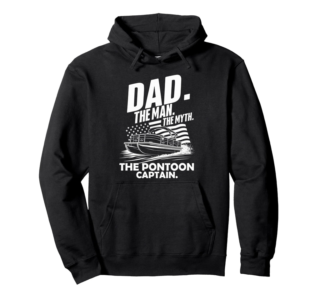 Us Flag Boat Captain American Legend Hoodie - Unique Graphic for Adults - T-Shirt, Sweatshirt, Hoodie