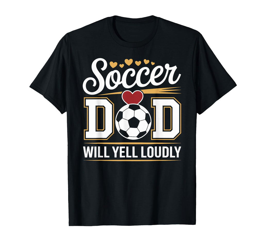 Soccer Dad Fathers Day Sweatshirt - Minimalist Print Unisex - T-Shirt, Sweatshirt, Hoodie