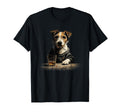 Smoking Jack Russell Funny Dog T-Shirt - Casual Everyday Wear Men Women - T-Shirt, Sweatshirt, Hoodie