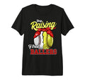 Busy Raising Feral Ballers Baseball T-Shirt - Aesthetic Graphic for Adults - T-Shirt, Sweatshirt, Hoodie