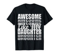 Awesome Like My Daughter Dad Funny T-Shirt - Aesthetic Graphic Unisex - T-Shirt, Sweatshirt, Hoodie