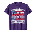 I Have Two Titles Dad And Bonus Dad T-Shirt - Minimalist Print Men Women - T-Shirt, Sweatshirt, Hoodie
